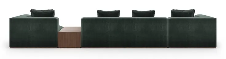 Caracole Furniture UPH-024-SEC2-A Bello 4PC Sectional Caracole Furniture UPH-024-SEC2-A Bello 4PC Sectional