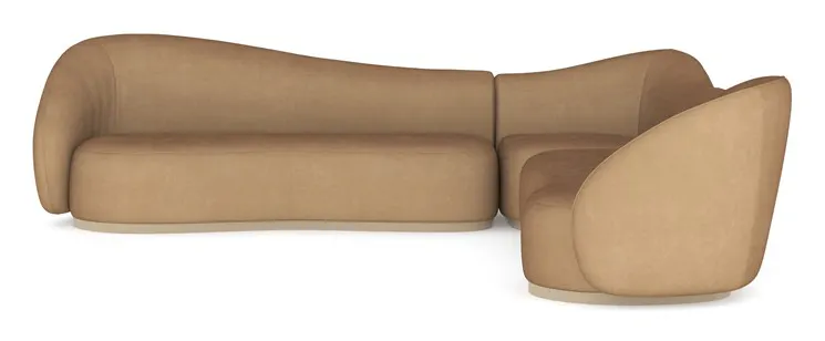 Caracole Furniture UPH-024-SEC3-A Kalahari 3PC Sectional Caracole Furniture UPH-024-SEC3-A Kalahari 3PC Sectional
