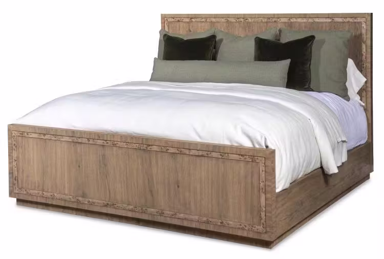 Century Furniture CBA-136-V1 Monterey King Panel Bed 6/6 Hawthorne Light Century Furniture CBA-136-V1 Monterey King Panel Bed 6/6 Hawthorne Light