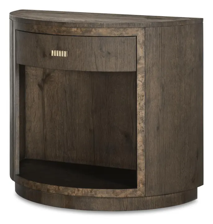 Century Furniture CBA-221-V2 Monterey Demilune Nightstand Hawthorne Dark Century Furniture CBA-221-V2 Monterey Demilune Nightstand Hawthorne Dark