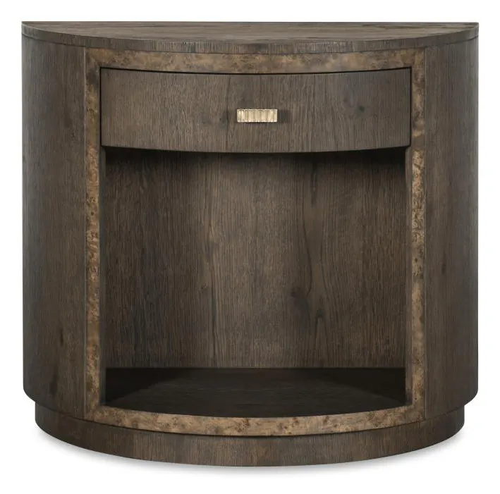 Century Furniture CBA-221-V2 Monterey Demilune Nightstand Hawthorne Dark Century Furniture CBA-221-V2 Monterey Demilune Nightstand Hawthorne Dark