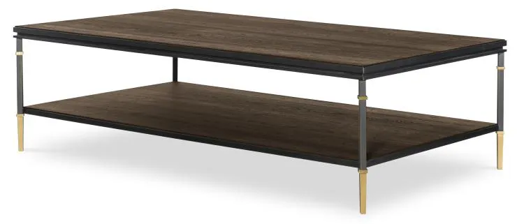 Century Furniture CBA-603-V2 Monterey Cocktail Table Hawthorne Dark