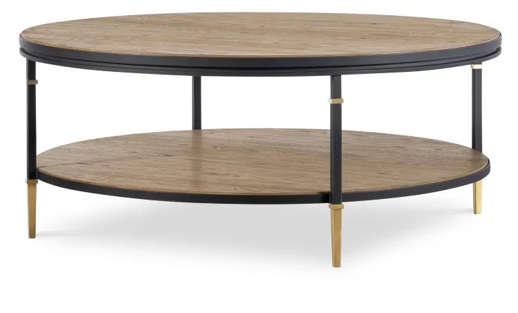 Century Furniture CBA-605-V1 Monterey Round Cocktail Table Hawthorne Light