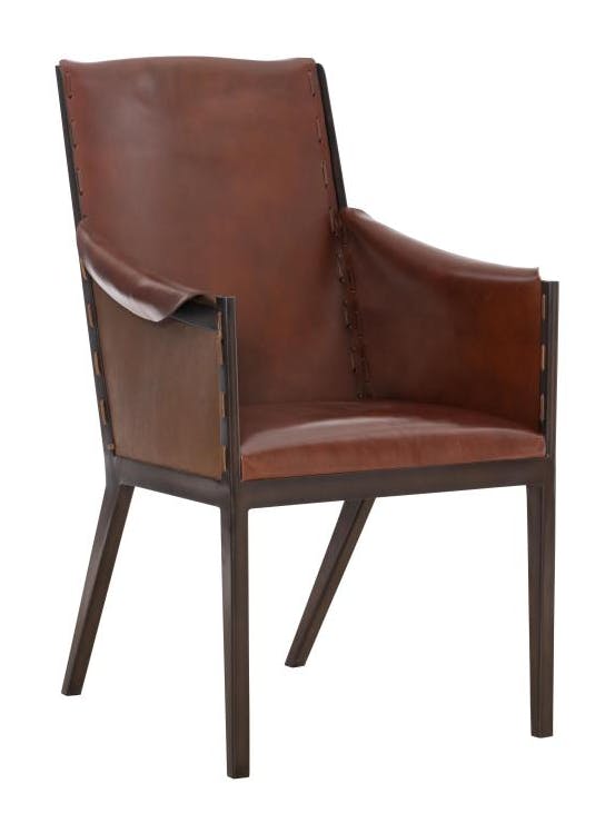 Hickory Chair HCP5700-23-STK Gunnison Brown Chair Hickory Chair HCP5700-23-STK Gunnison Brown Chair