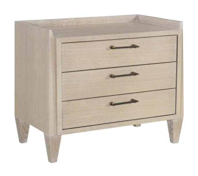 Hickory Chair HC7252-70 Jace Nightstand 3 Drawer Hickory Chair HC7252-70 Jace Nightstand 3 Drawer