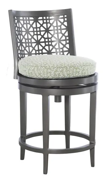 Hickory Chair HCD8900-03-G Haret Counter Stool Smoke Grey Hickory Chair HCD8900-03-G Haret Counter Stool Smoke Grey
