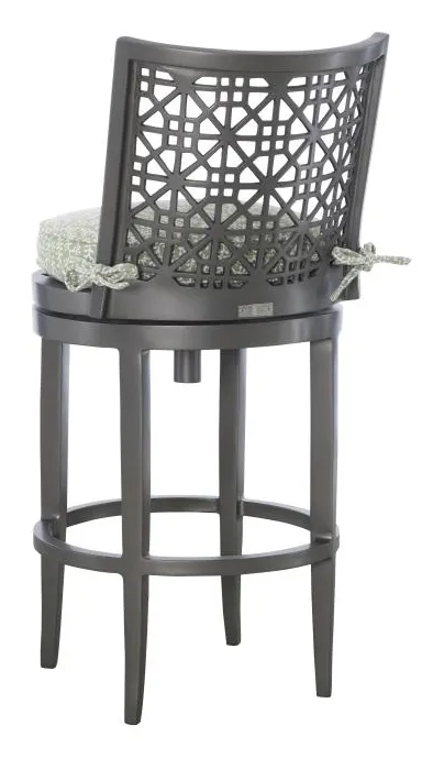 Hickory Chair HCD8900-04-G Haret Bar Stool Smoke Grey Hickory Chair HCD8900-04-G Haret Bar Stool Smoke Grey