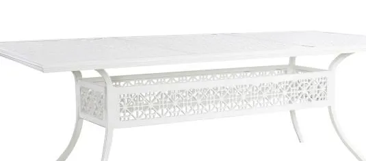 Hickory Chair HCD8944-W-STK Haret Rectangular Dining Table Cloud White Hickory Chair HCD8944-W-STK Haret Rectangular Dining Table Cloud White