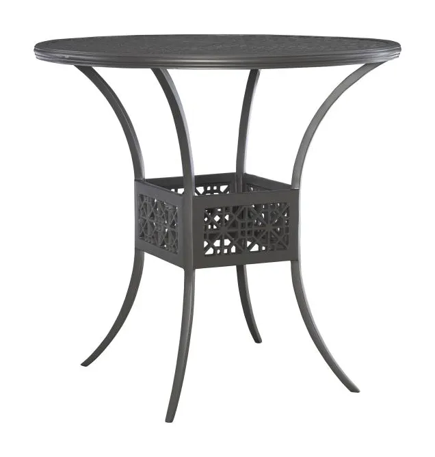 Hickory Chair HCD8945-G-STK Haret Bar Table Smoke Grey Hickory Chair HCD8945-G-STK Haret Bar Table Smoke Grey