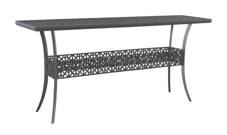 Hickory Chair HCD8946-G-STK Haret Console Smoke Grey Hickory Chair HCD8946-G-STK Haret Console Smoke Grey
