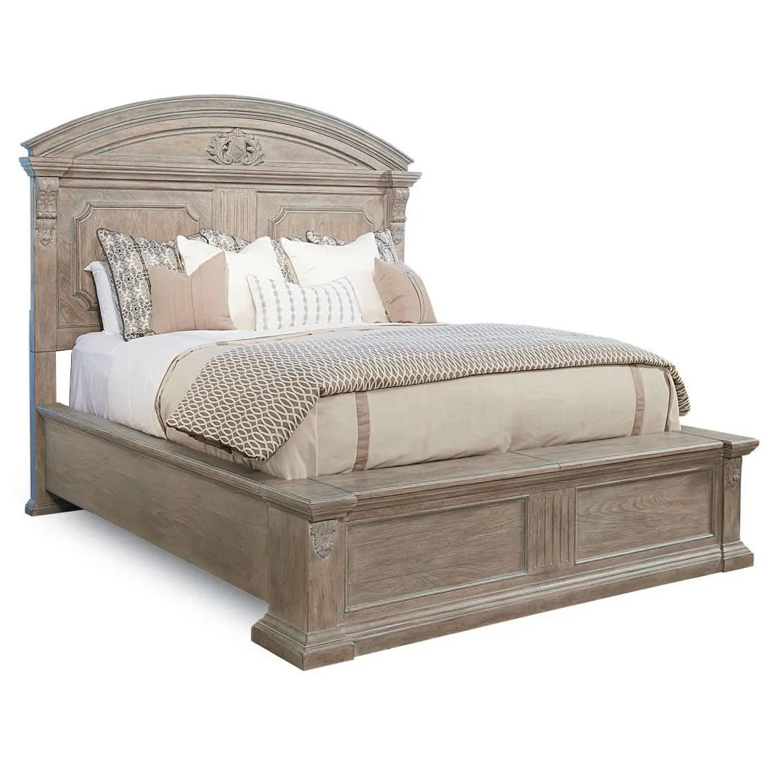 ART Furniture 233157-2802 Arch Salvage California King Chambers Panel Bed