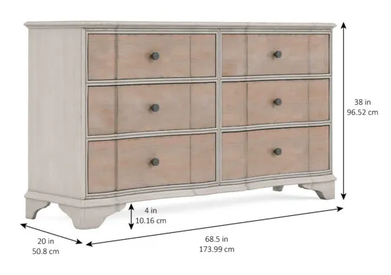 ART Furniture 321130-2801 Alcove Dresser ART Furniture 321130-2801 Alcove Dresser