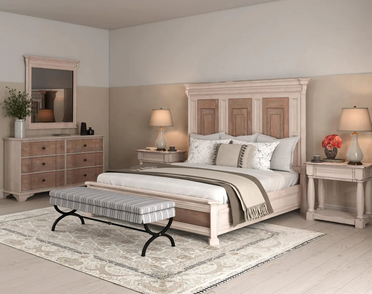 ART Furniture 321135-2801 Alcove Queen Panel Bed ART Furniture 321135-2801 Alcove Queen Panel Bed