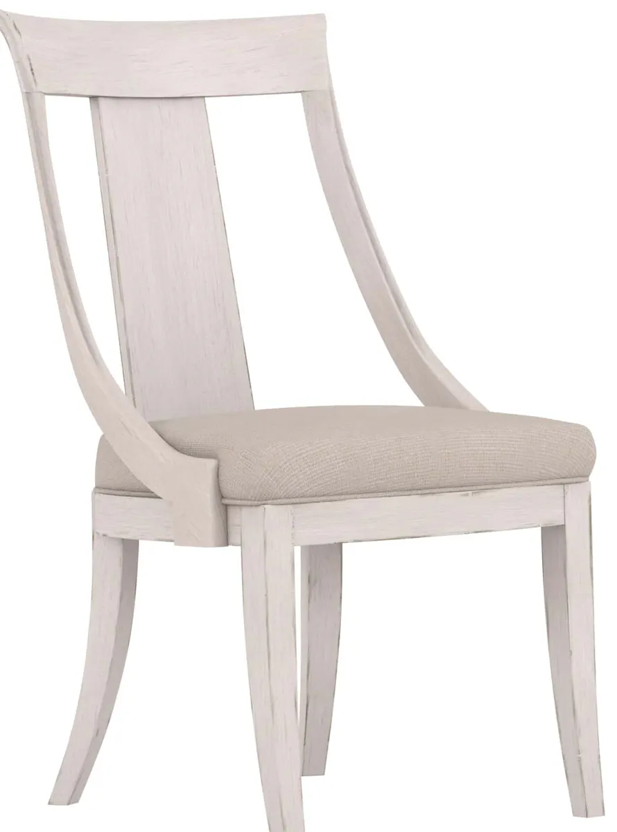 ART Furniture 321206-2817 Alcove Side Chair Belgian Ivory ART Furniture 321206-2817 Alcove Side Chair Belgian Ivory