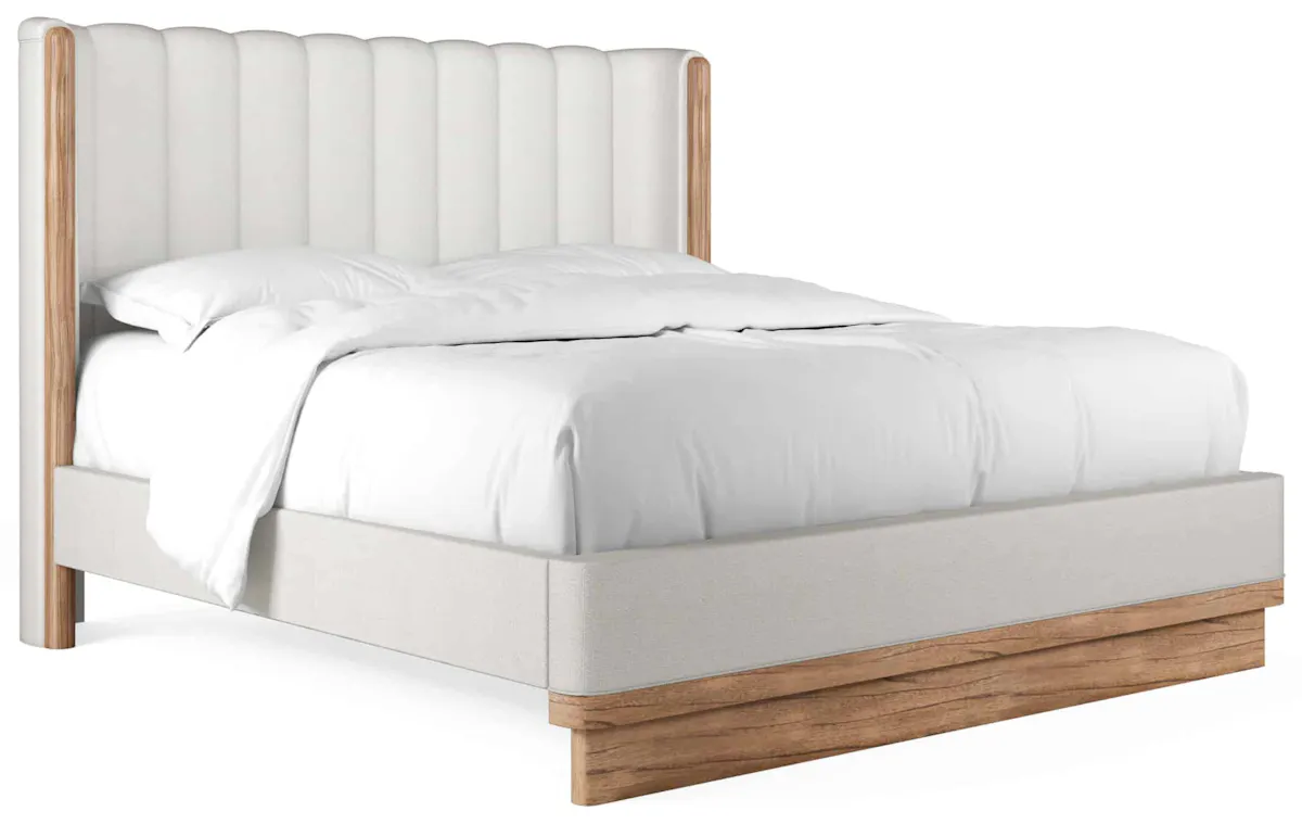 ART Furniture 323136-3335 Portico King Upholstered Shelter Bed ART Furniture 323136-3335 Portico King Upholstered Shelter Bed