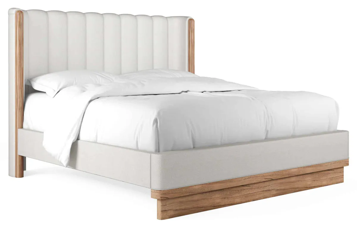 ART Furniture 323136-3335 Portico King Upholstered Shelter Bed ART Furniture 323136-3335 Portico King Upholstered Shelter Bed