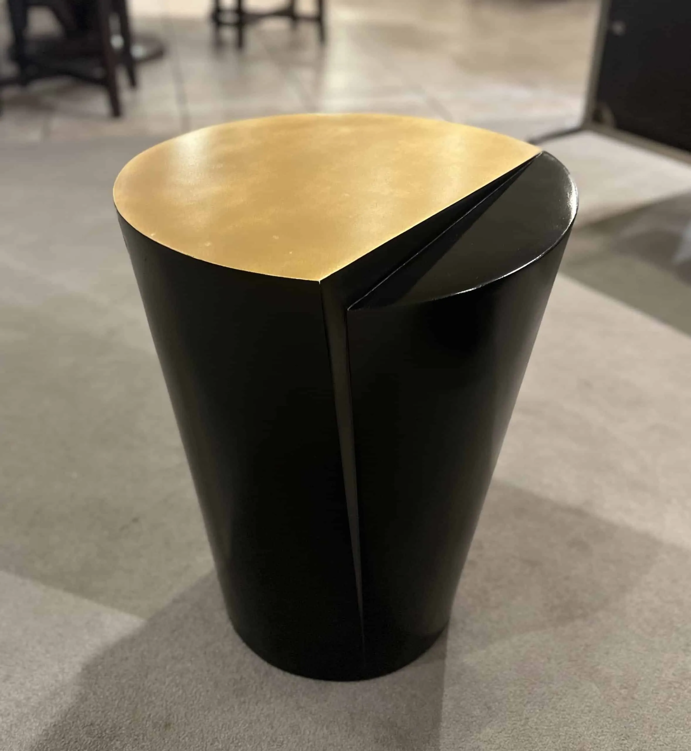Maitland-Smith 8346-32B/110 Conical Spot Table – Black