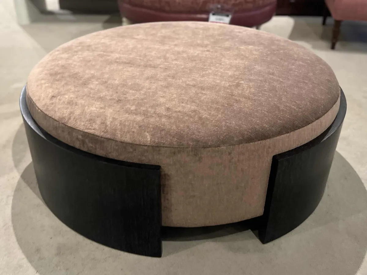 Century CCC3128-12OAK/360 Lunar Ottoman Oak Century CCC3128-12OAK/360 Lunar Ottoman Oak