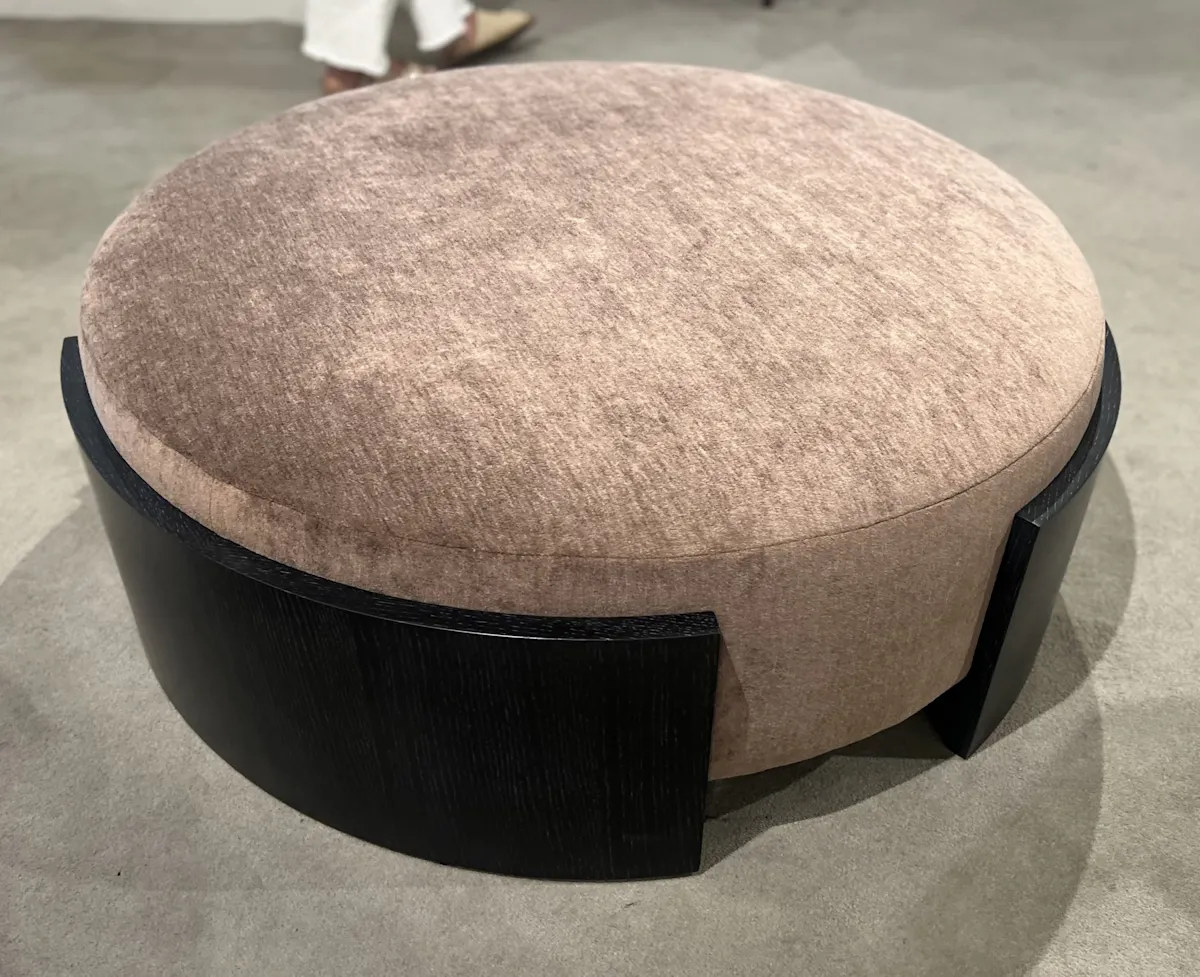 Century CCC3128-12OAK/360 Lunar Ottoman Oak Century CCC3128-12OAK/360 Lunar Ottoman Oak