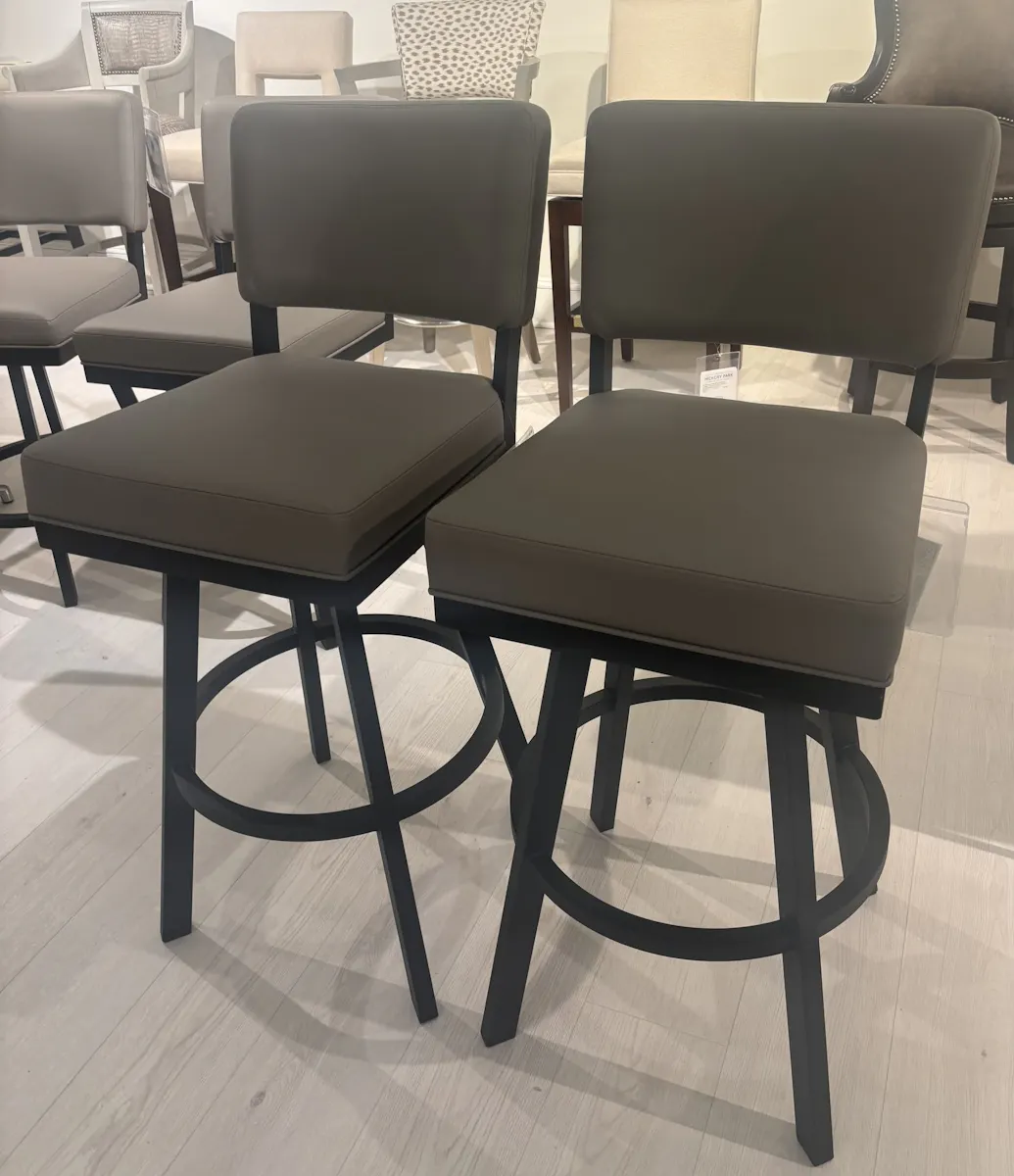 Wesley Allen B505H30S Pair of Miami Barstools Wesley Allen B505H30S Pair of Miami Barstools