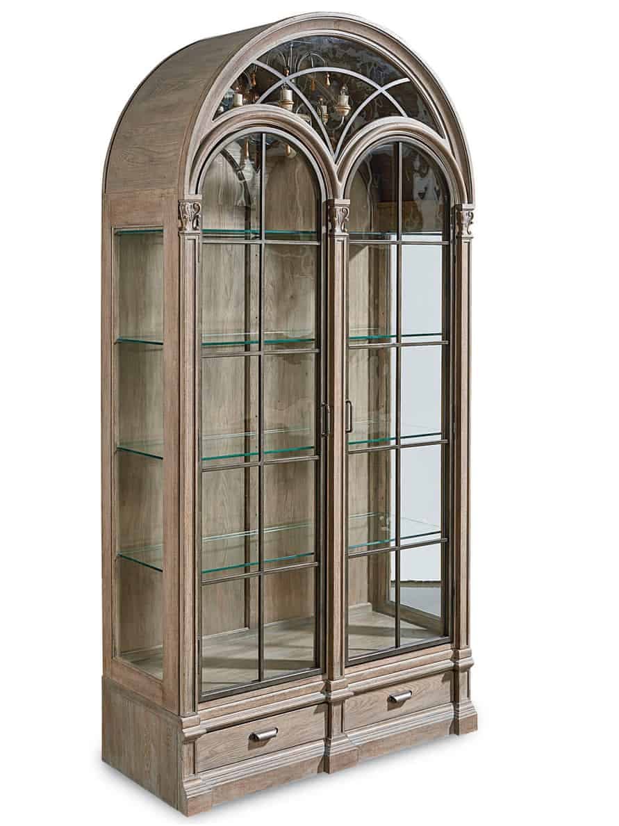 ART Furniture 233242-2802 Arch Salvage Gwynn Curio China Parch