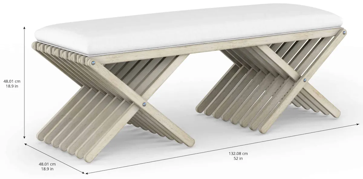 ART Furniture 299149-2349 Cotiere Bed Bench ART Furniture 299149-2349 Cotiere Bed Bench