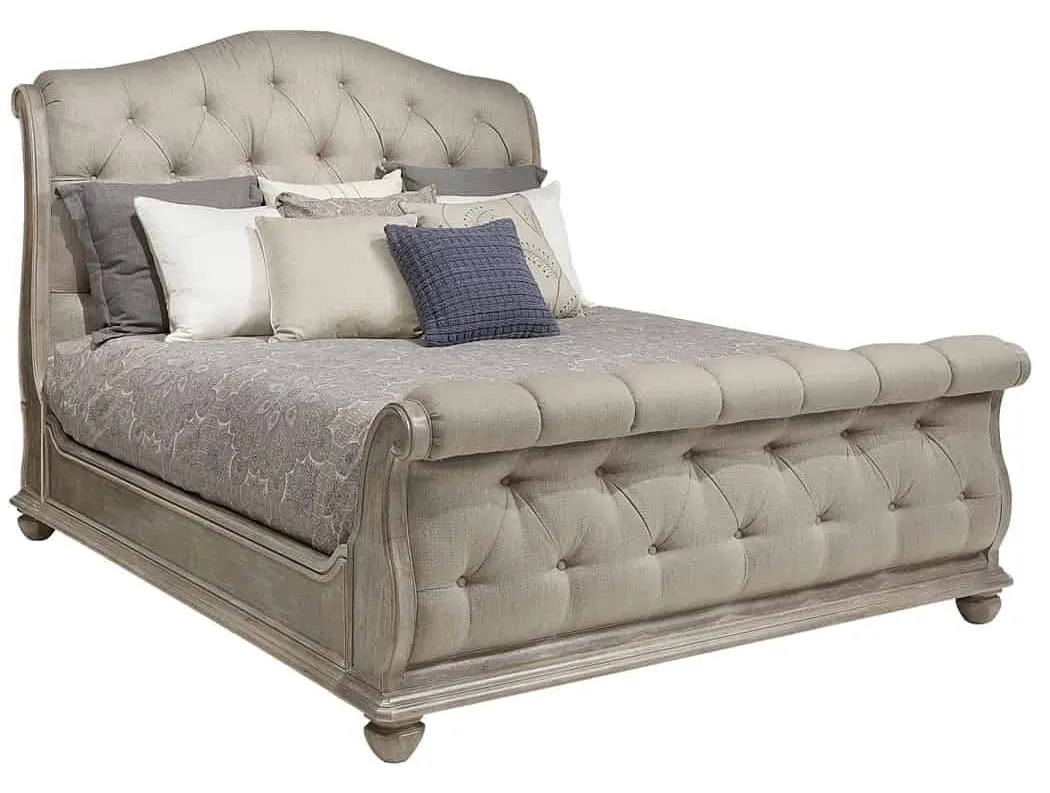 ART Furniture 251125-1303 Summer Creek Shoals Queen Upholstered Tufted Sleigh Bed ART Furniture 251125-1303 Summer Creek Shoals Queen Upholstered Tufted Sleigh Bed