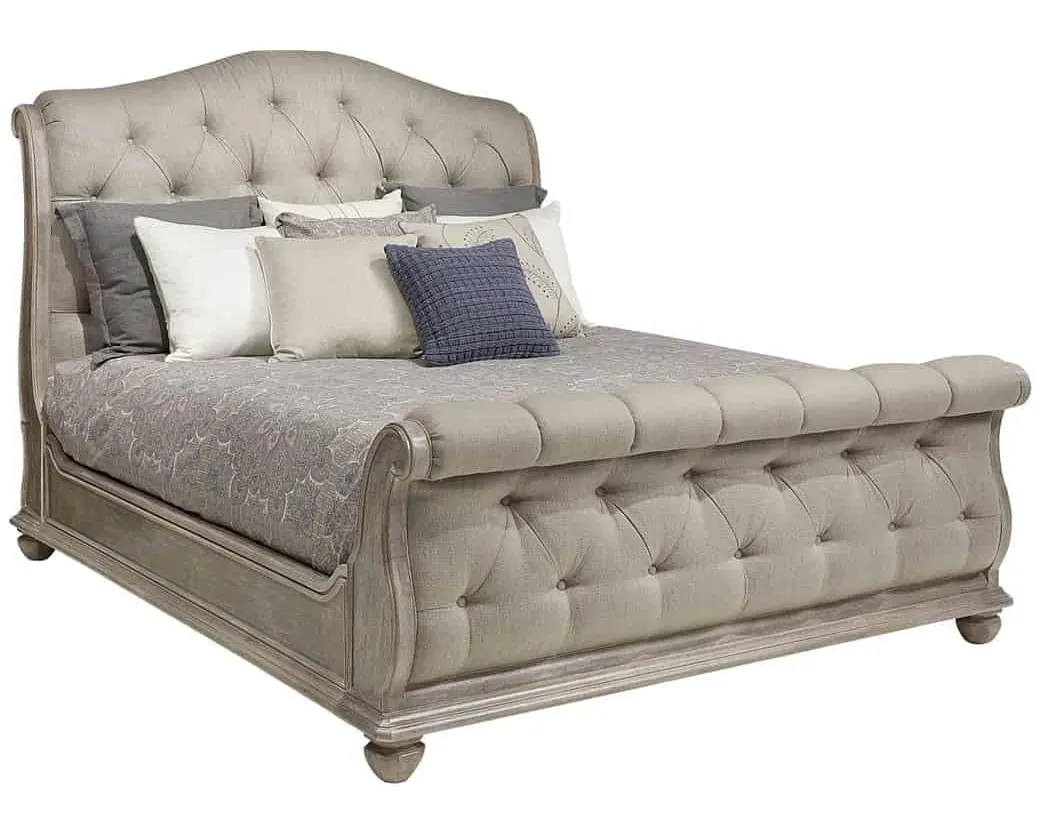 ART Furniture 251125-1303 Summer Creek Shoals Queen Upholstered Tufted Sleigh Bed ART Furniture 251125-1303 Summer Creek Shoals Queen Upholstered Tufted Sleigh Bed