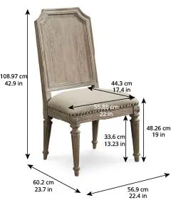 ART Furniture 233202-2802 Arch Salvage Mills Side Chair ART Furniture 233202-2802 Arch Salvage Mills Side Chair