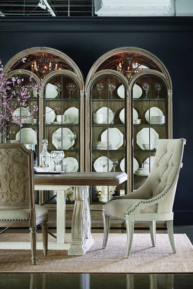 ART Furniture 233242-2802 Arch Salvage Gwynn Curio China Parch ART Furniture 233242-2802 Arch Salvage Gwynn Curio China Parch