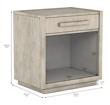 ART Furniture 299141-2349 Furniture Cotiere Petite Nightstand ART Furniture 299141-2349 Furniture Cotiere Petite Nightstand