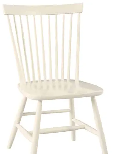 Vaughan Bassett 834-007 Desk Chair in White Maple Vaughan Bassett 834-007 Desk Chair in White Maple