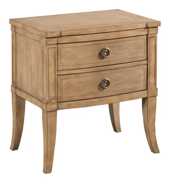 American Drew 483-421 Chastain Two Drawer Nightstand American Drew 483-421 Chastain Two Drawer Nightstand