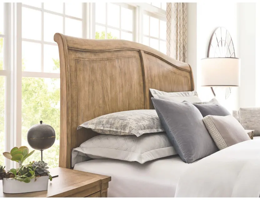 American Drew 483-308R Cal-King Cadence Sleigh Bed Complete American Drew 483-308R Cal-King Cadence Sleigh Bed Complete
