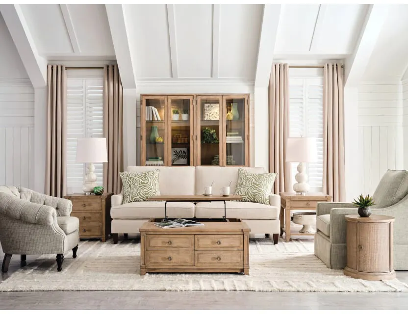 American Drew 483-911 Woodfield Square Coffee Table American Drew 483-911 Woodfield Square Coffee Table