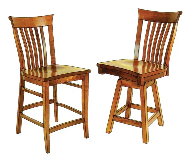 Still Fork 221932 Delaney Stationary Stool Still Fork 221932 Delaney Stationary Stool
