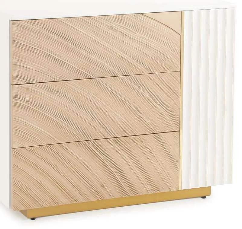 John Richard EUR-01-0531 Province Three-Drawer Chest Right John Richard EUR-01-0531 Province Three-Drawer Chest Right