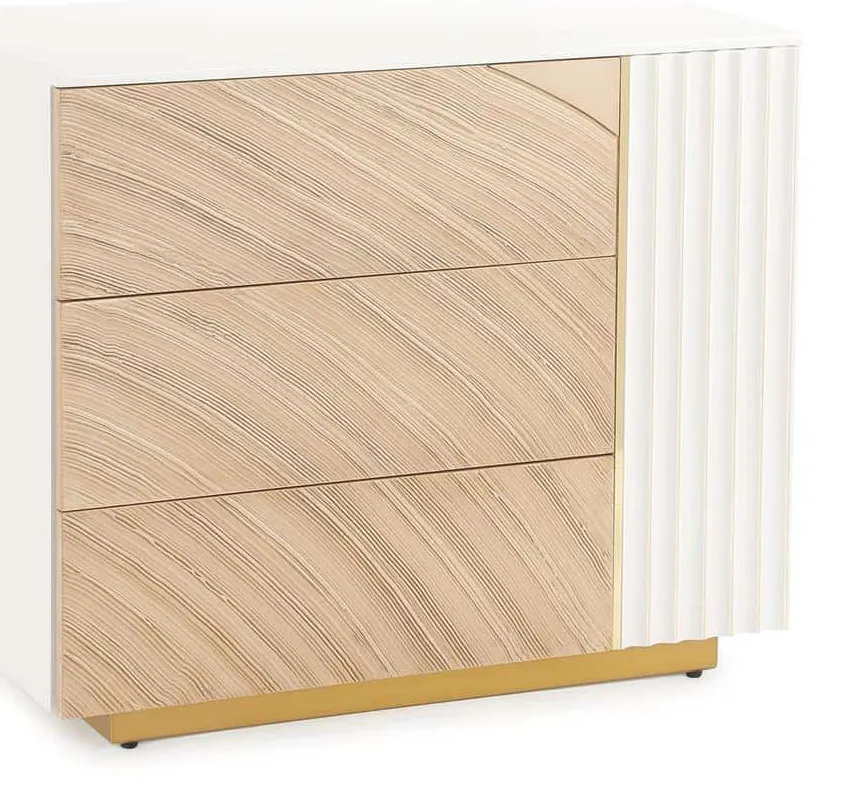 John Richard EUR-01-0531 Province Three-Drawer Chest Right John Richard EUR-01-0531 Province Three-Drawer Chest Right