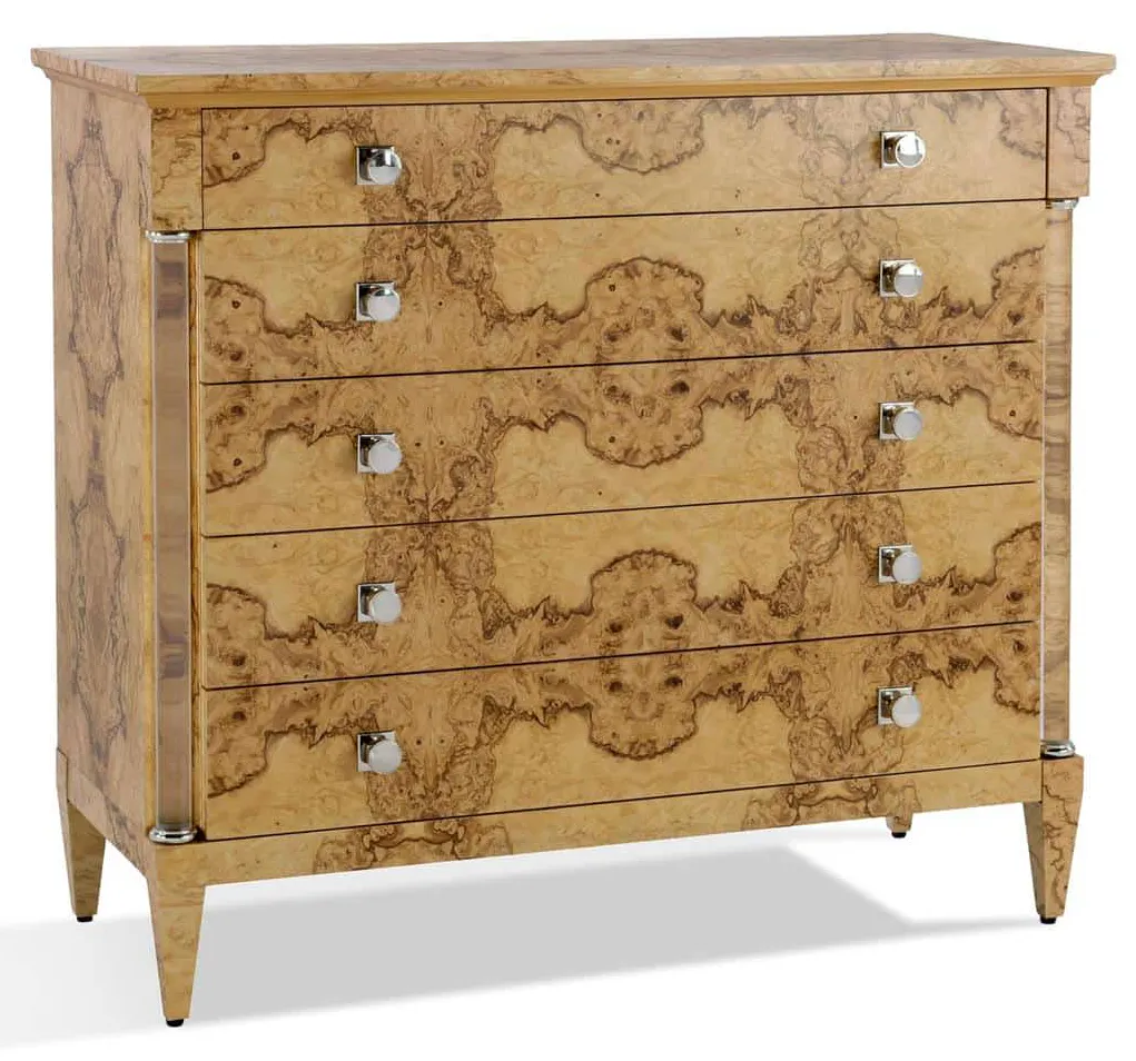 John Richard EUR-01-0542 Olea Five-Drawer Chest John Richard EUR-01-0542 Olea Five-Drawer Chest