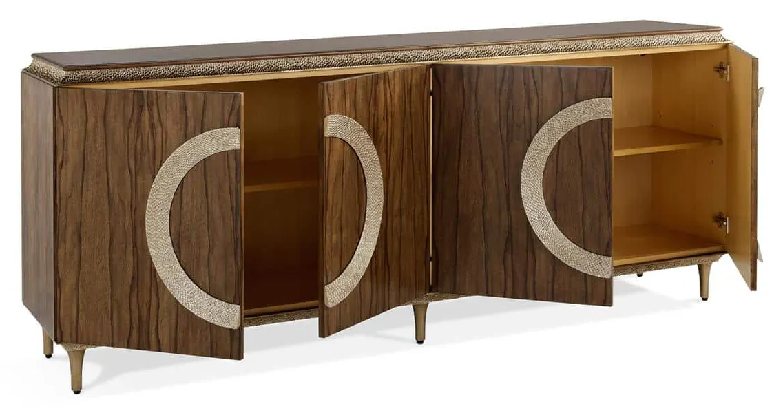 John Richard EUR-04-0841 Ivory Coast Four-Door Sideboard John Richard EUR-04-0841 Ivory Coast Four-Door Sideboard