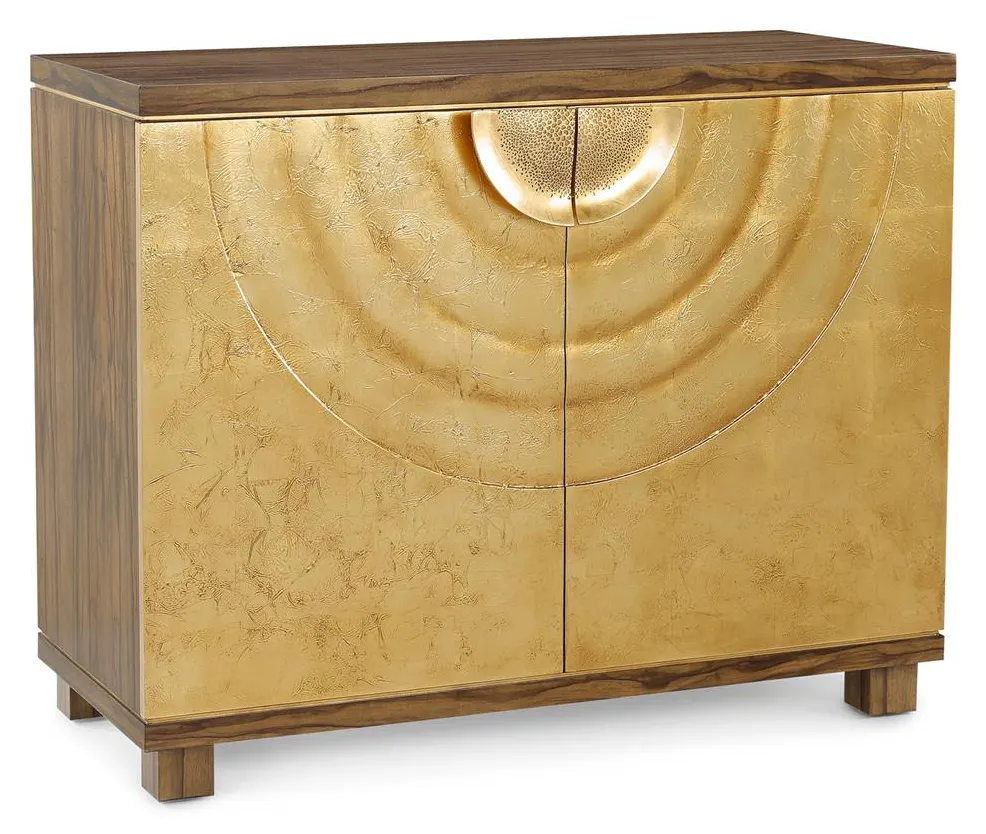John Richard EUR-04-0899 Gilded Arc Two-Door Cabinet John Richard EUR-04-0899 Gilded Arc Two-Door Cabinet