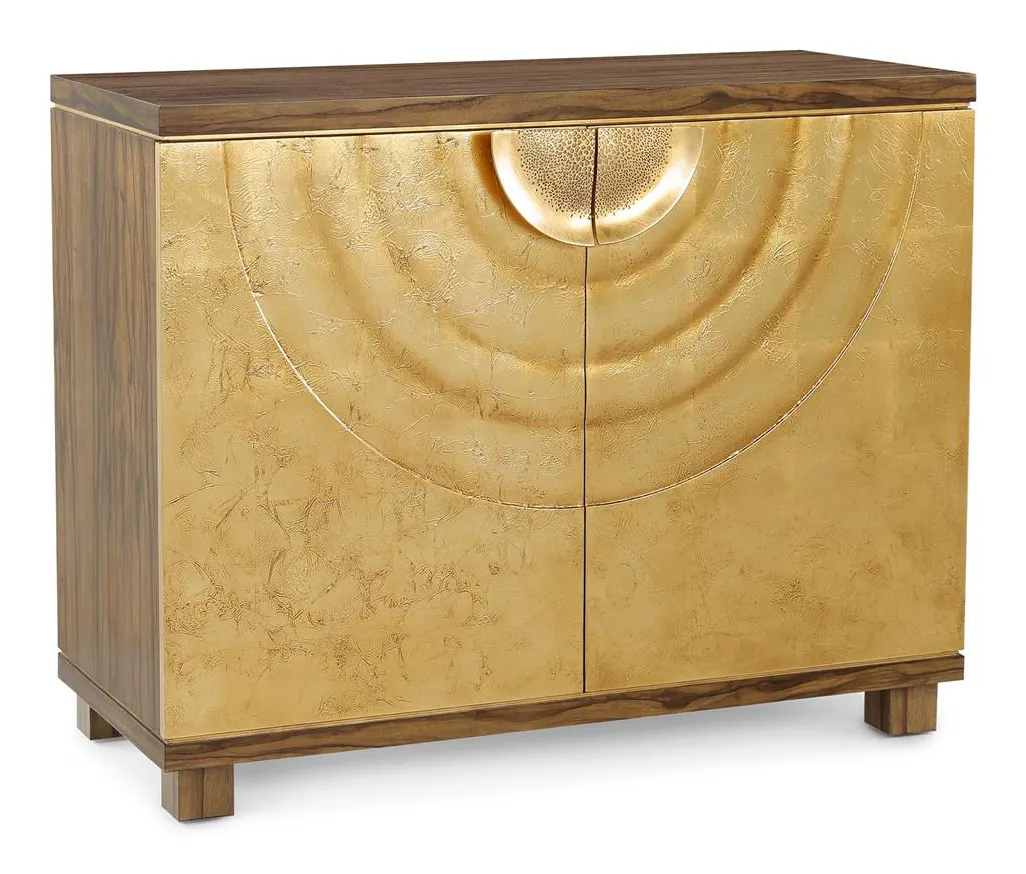 John Richard EUR-04-0899 Gilded Arc Two-Door Cabinet John Richard EUR-04-0899 Gilded Arc Two-Door Cabinet