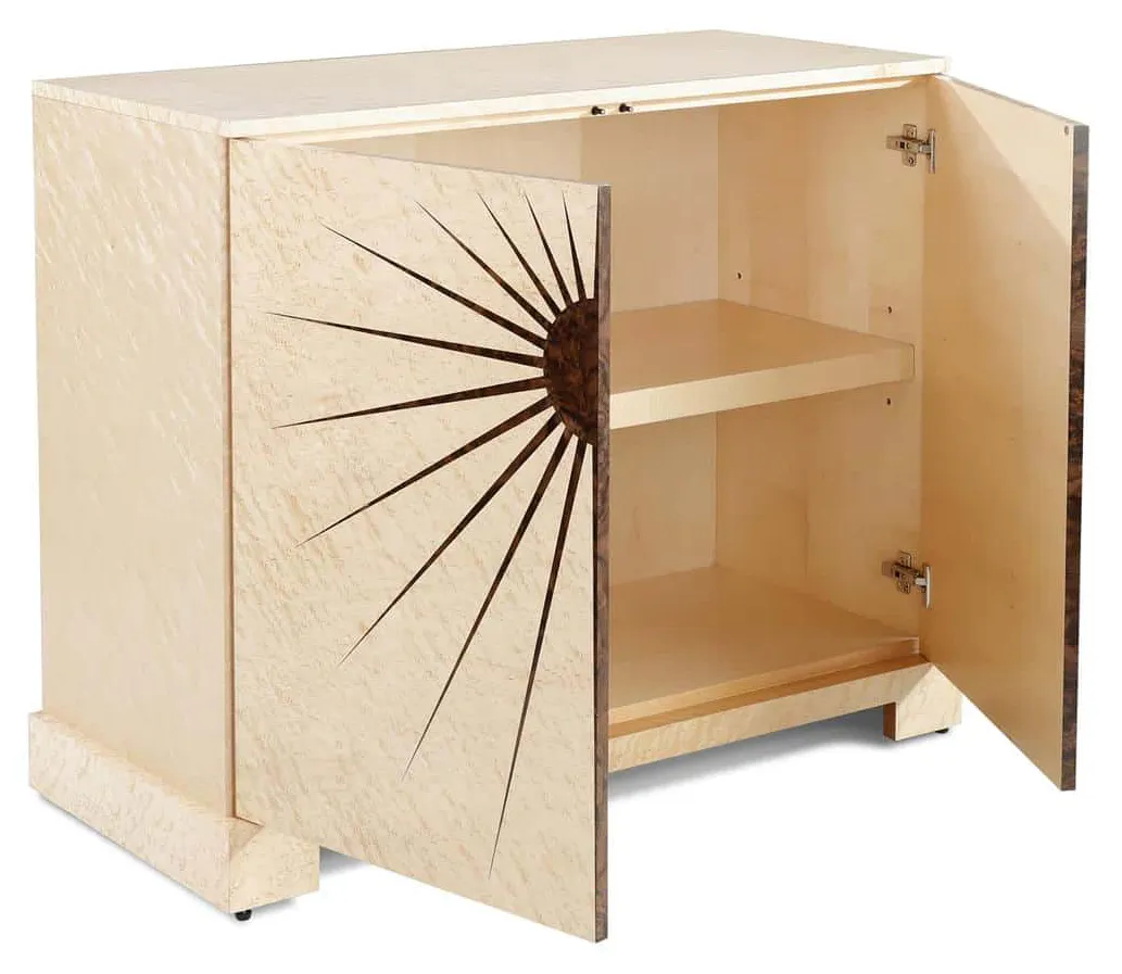 John Richard EUR-04-0917 Solar Flare Two-Door Cabinet John Richard EUR-04-0917 Solar Flare Two-Door Cabinet