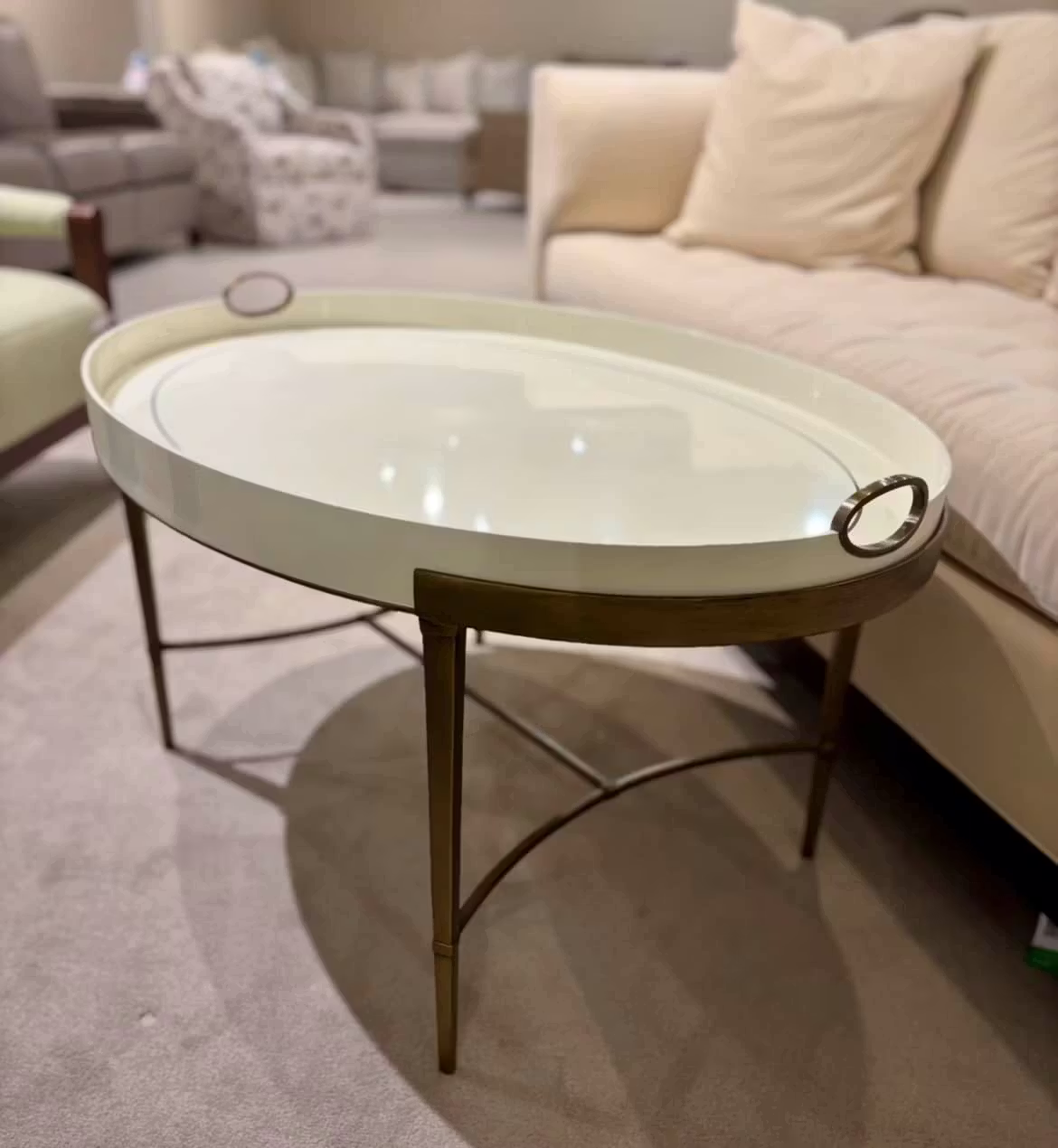 Maitland-Smith 89-0608/230 Frost Cocktail Table Maitland-Smith 89-0608/230 Frost Cocktail Table