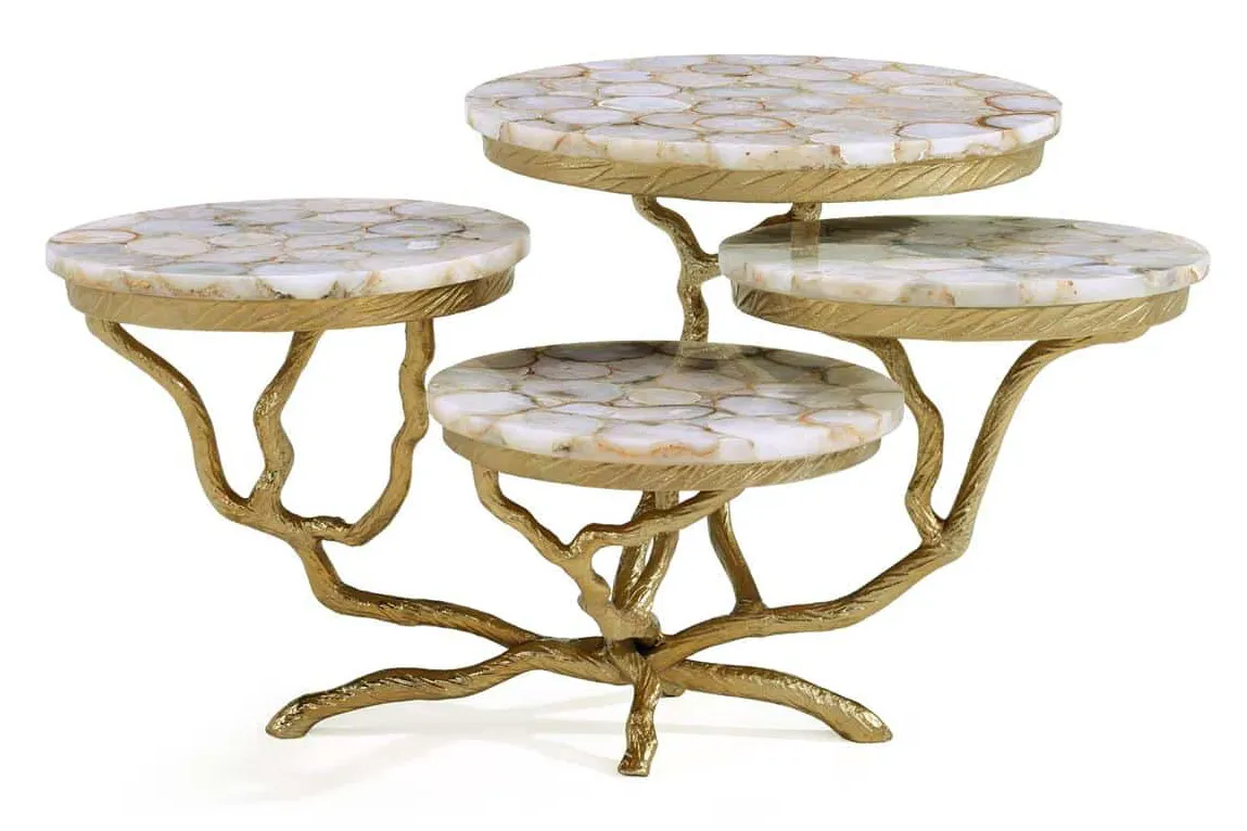 John Richard JFD-0487 Stone Canopy Side Table John Richard JFD-0487 Stone Canopy Side Table