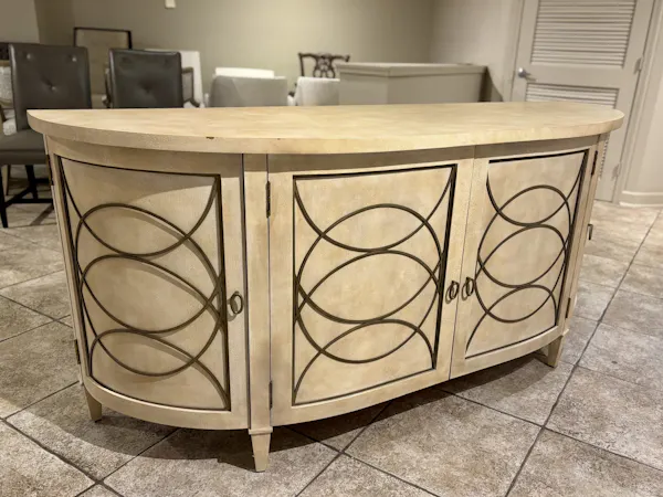 Hickory Chair HC9845 2PC Duchamp Demilune Sideboard Hickory Chair HC9845 2PC Duchamp Demilune Sideboard