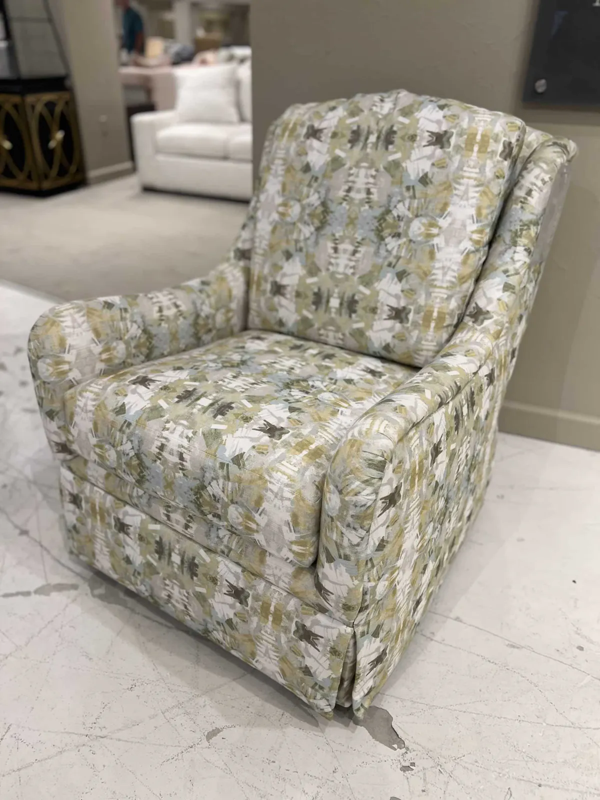 Jessica Charles 799SSG/10127 Carrie Shelter Arm Swivel Glider Jessica Charles 799SSG/10127 Carrie Shelter Arm Swivel Glider