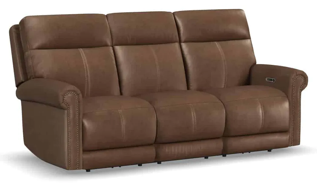 Flexsteel 1645-63PH-70671 Alexander Reclining Sofa with Console Flexsteel 1645-63PH-70671 Alexander Reclining Sofa with Console