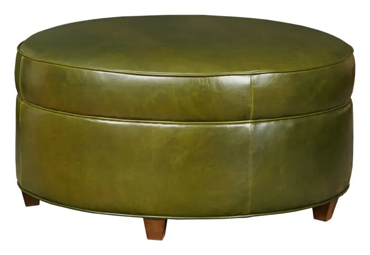 Kincaid Furniture UPH-821-03L Monroe Cocktail Ottoman - Leather Kincaid Furniture UPH-821-03L Monroe Cocktail Ottoman - Leather