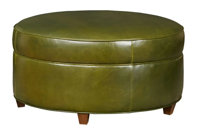 Kincaid Furniture UPH-821-03L Monroe Cocktail Ottoman - Leather Kincaid Furniture UPH-821-03L Monroe Cocktail Ottoman - Leather